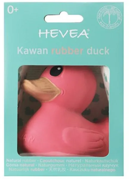 Hevea Kawan Mini Kylpylelu Vaaleanpunainen (1 kpl)