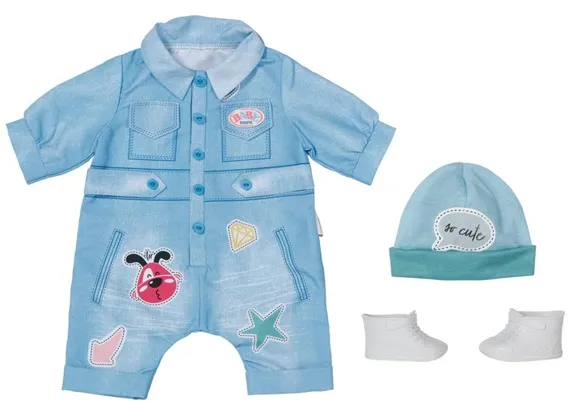 Baby Born Luksus Jeans Haalarit 43 cm